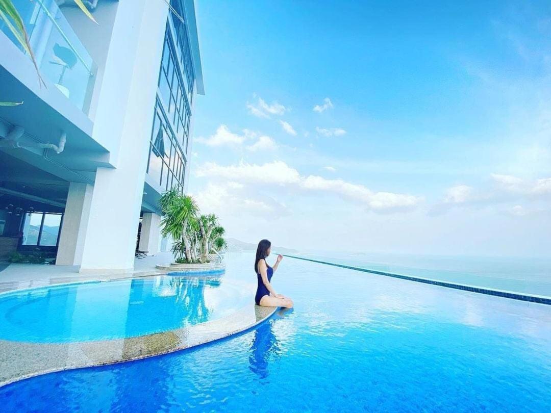 Scenia Bay Oceanfront By Housing Lägenhet Nha Trang Exteriör bild
